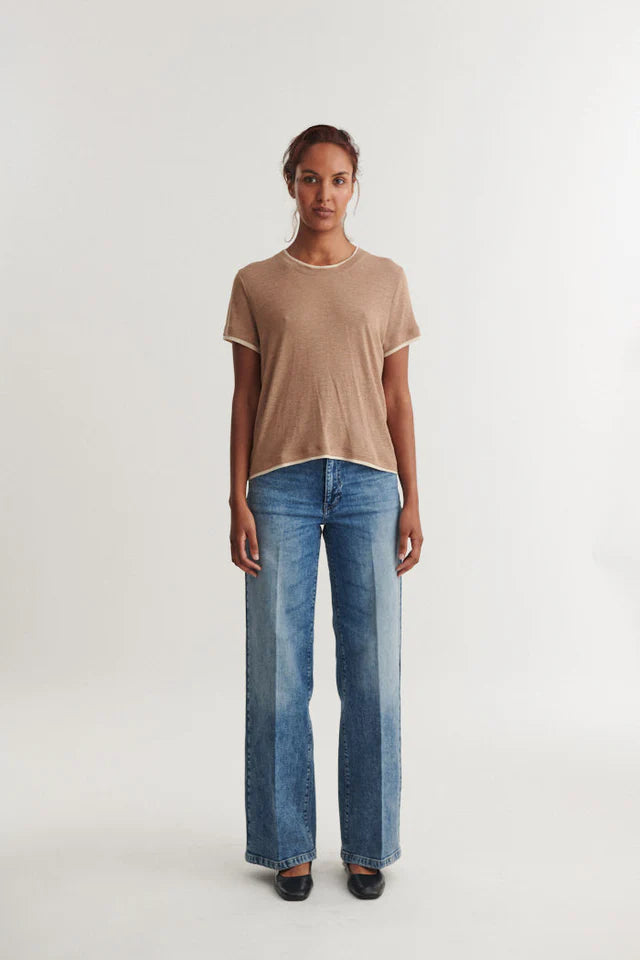Basic Apparel - Ashly Double Tee - Portobella