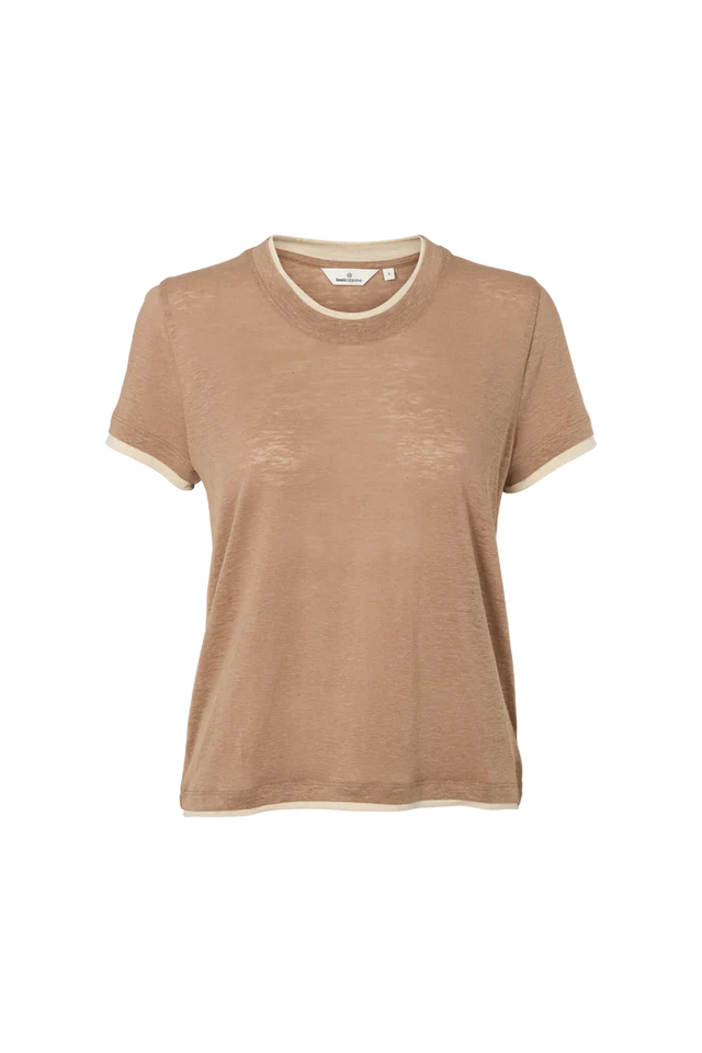 Basic Apparel - Ashly Double Tee - Portobella
