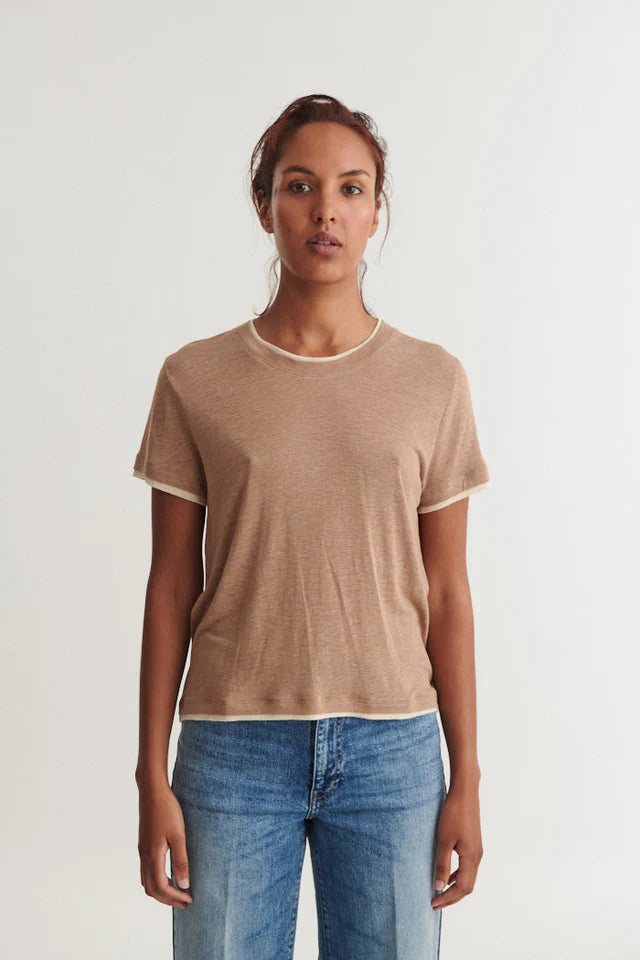 Basic Apparel - Ashly Double Tee - Portobella