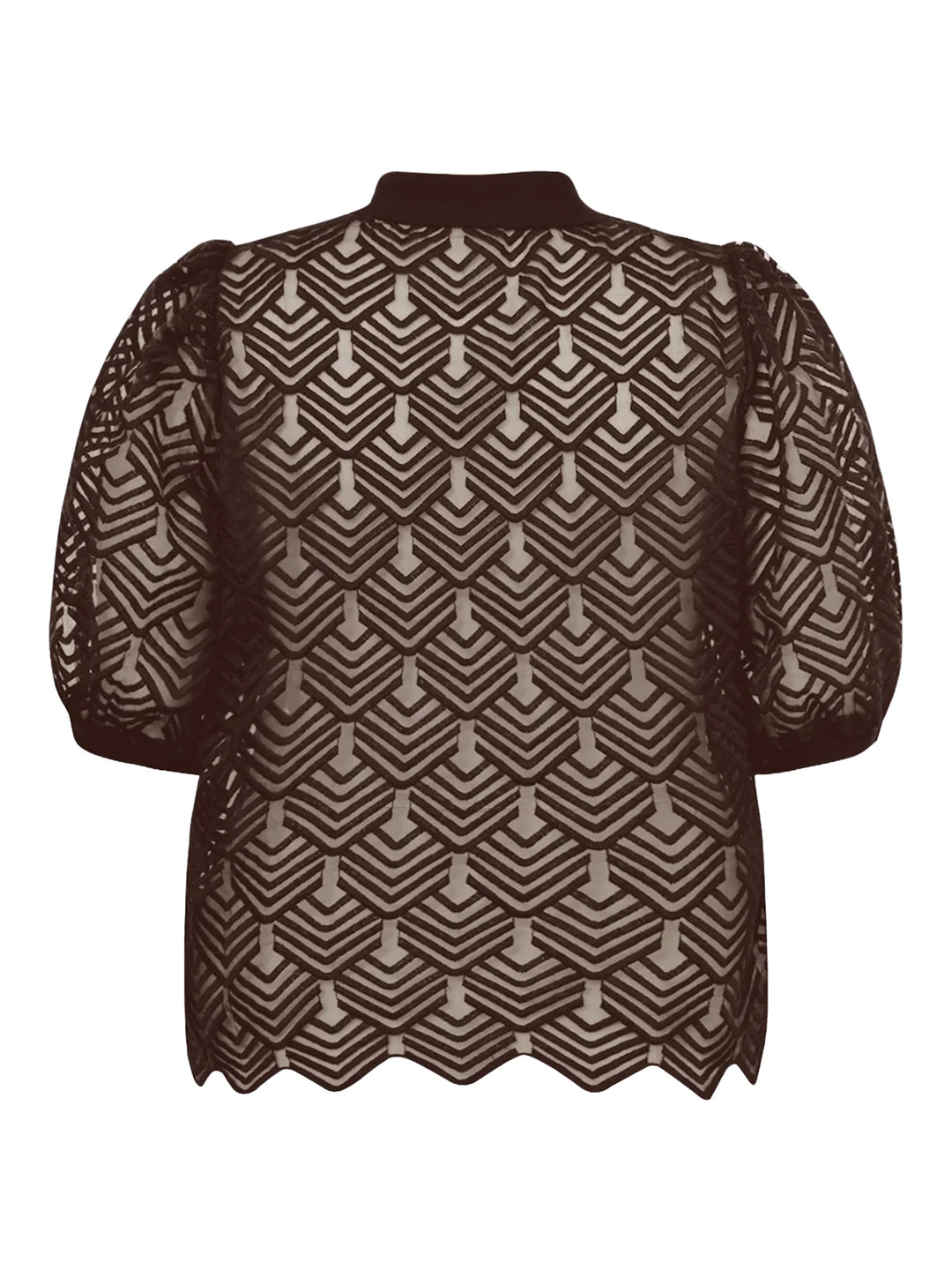 Gossia - Ava Polo Tee - Chokolate