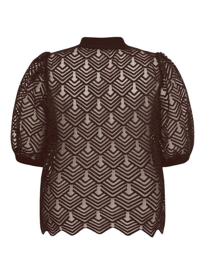 Gossia - Ava Polo Tee - Chokolate