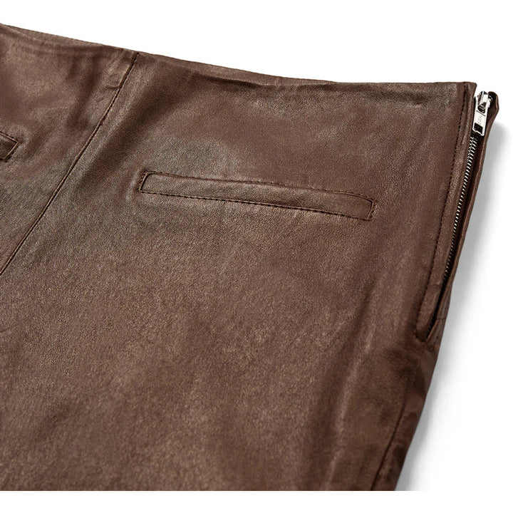 Depeche - Ava rw Flare 7/8 Trousers - Metallic Brown