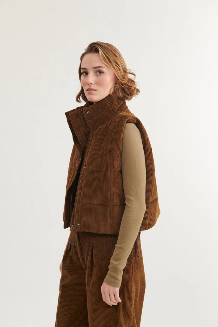 Basic Apparel - Isa Vest - Desert Palm