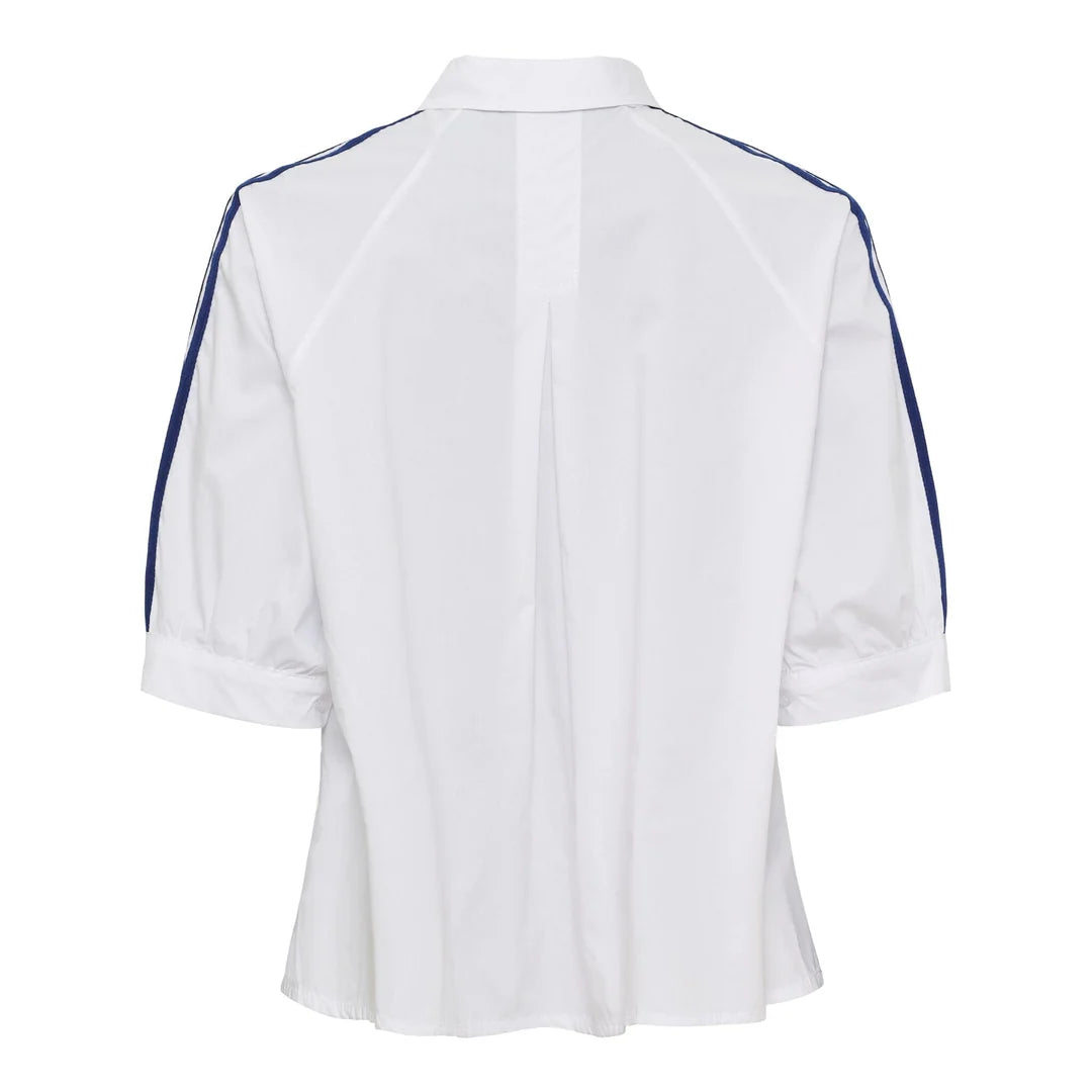 Marta - Bambi Skjorte - White/Navy
