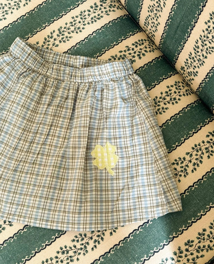 Sissel Edelbo - Barbera mini skirt - Blue checks