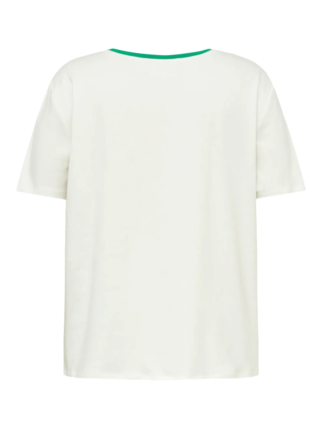 Gossia Bas Tee - Cream Diamond Green