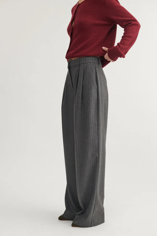 Basic apparel - Marjo pants - grey