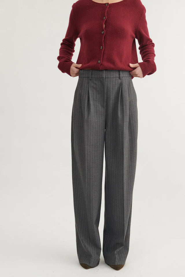 Basic apparel - Marjo pants - grey