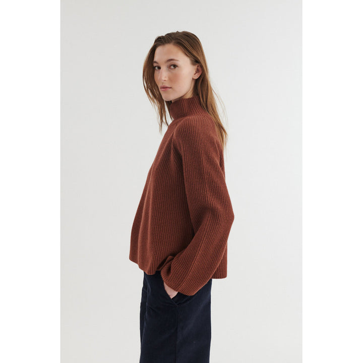 Basic Apparel - Cady Raglan Sweater - Tortoise Shell