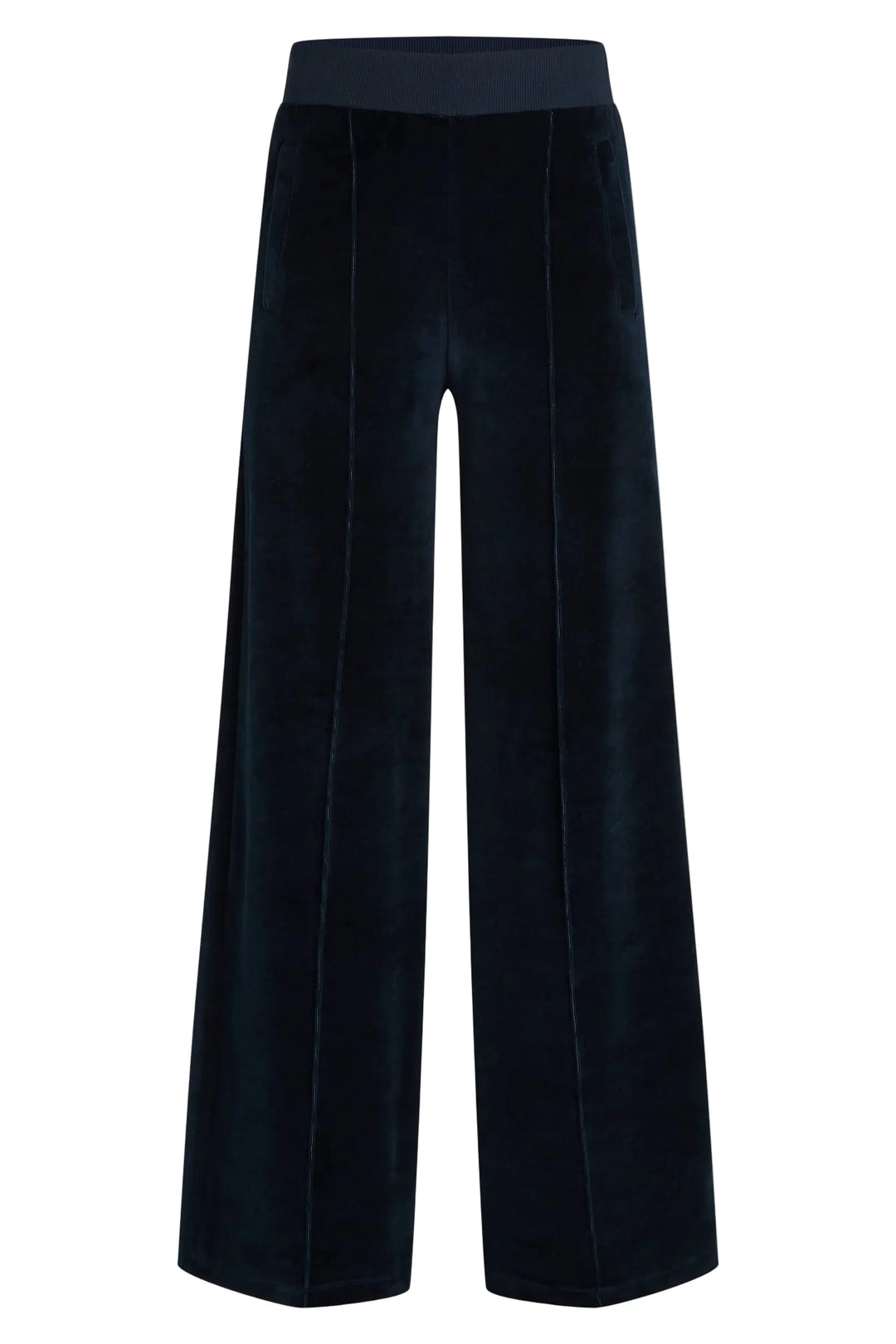 King Louie - Sweat Pants Baton Velvet - Sapphire blue