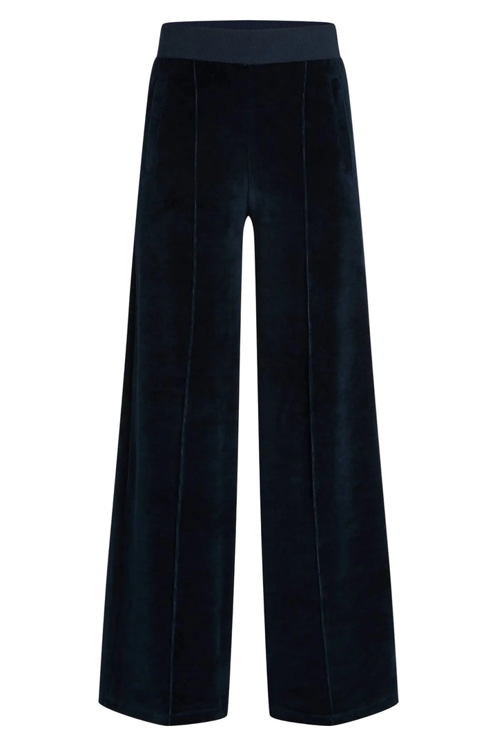 King Louie - Sweat Pants Baton Velvet - Sapphire blue