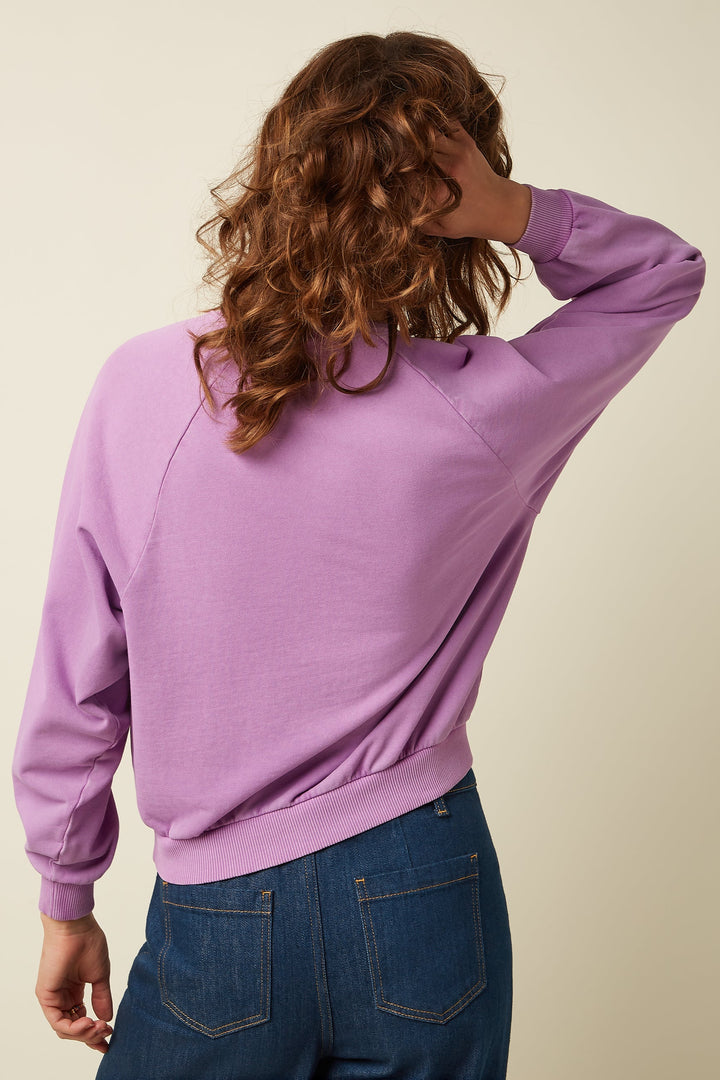King Louie - Bibi Sweater Wilde Sweat - Iris Purple
