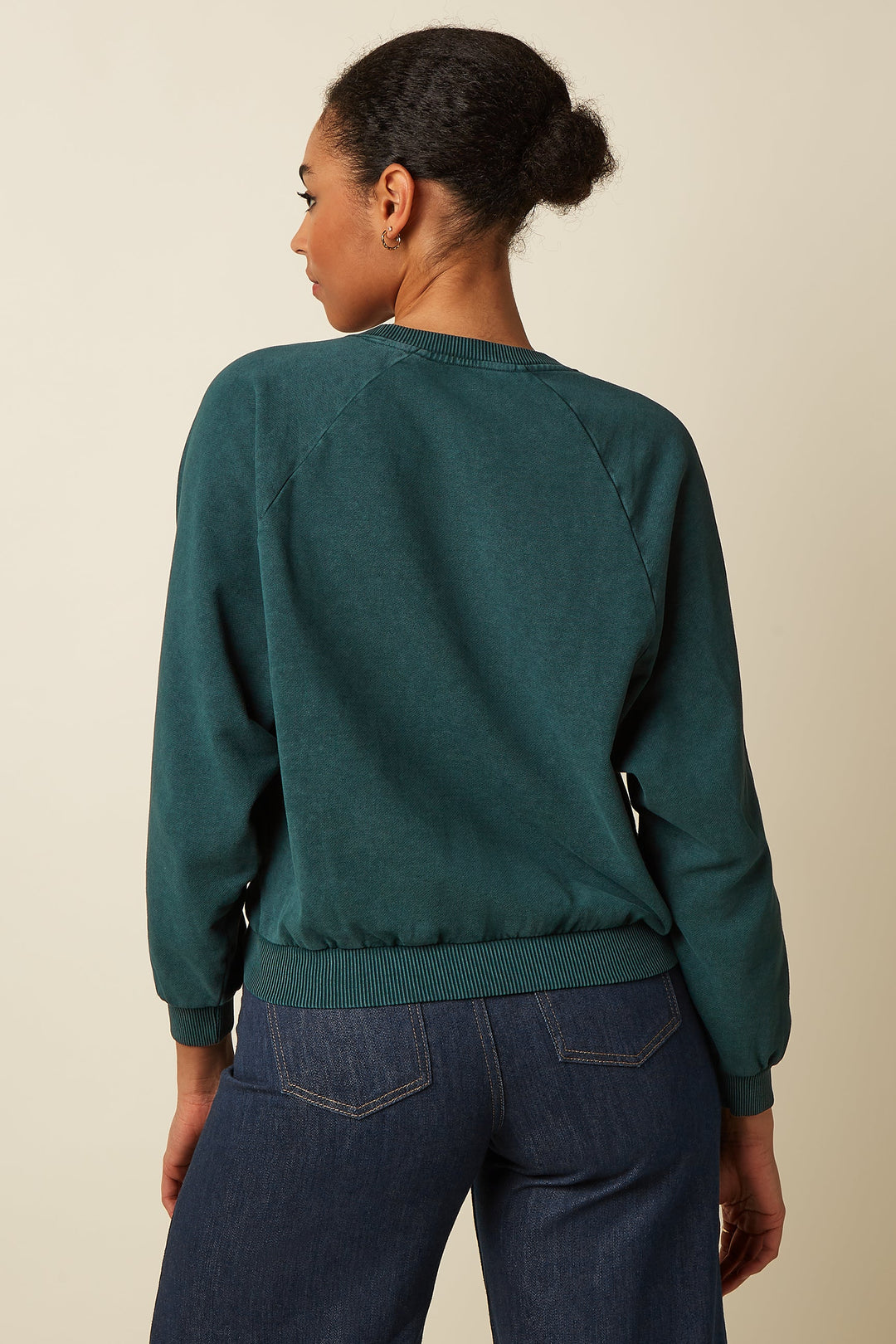 King Louie - Bibi Sweater Wilde Sweat - Pine Green