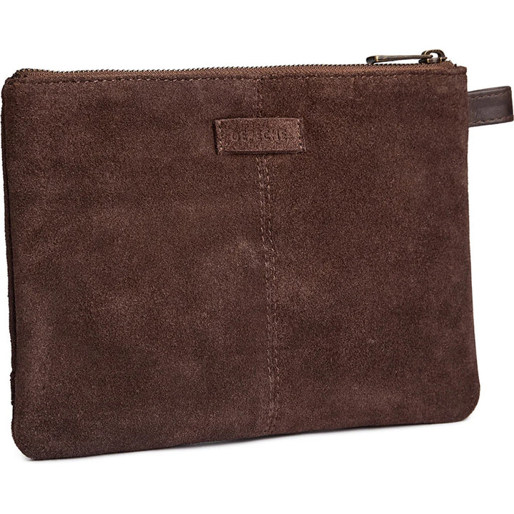Depeche - Bilbao Clutch ruskind - Chocolate - ONESIZE