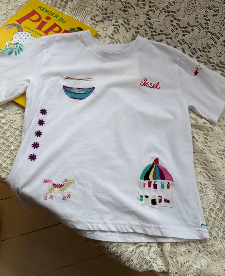 Sissel Edelbo - Billie Mini T-Shirt - White