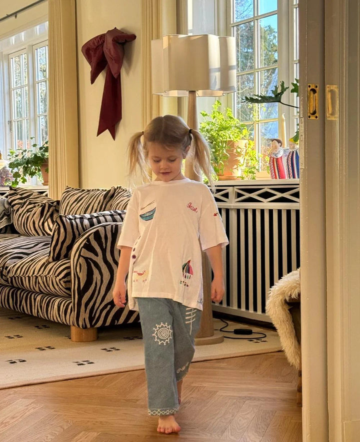 Sissel Edelbo - Billie Mini T-Shirt - White