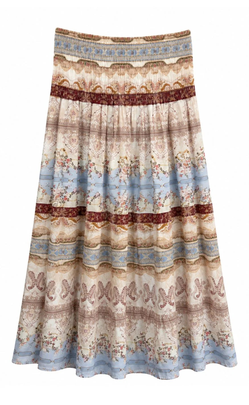 Marta - Nederdel - Princess - Beige6534tpk - Onesize