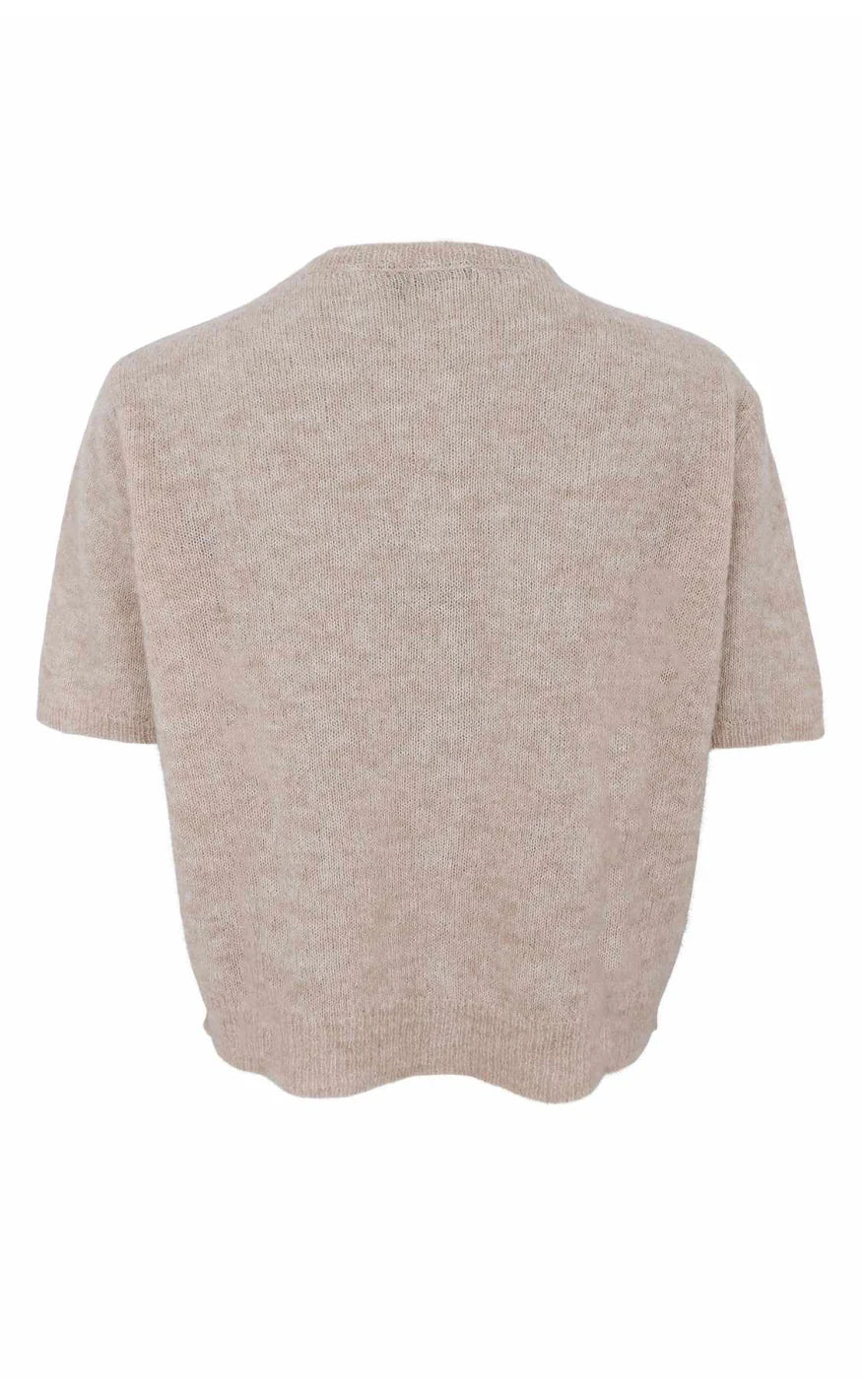 Black colour - Dell SS Cardigan - Natural