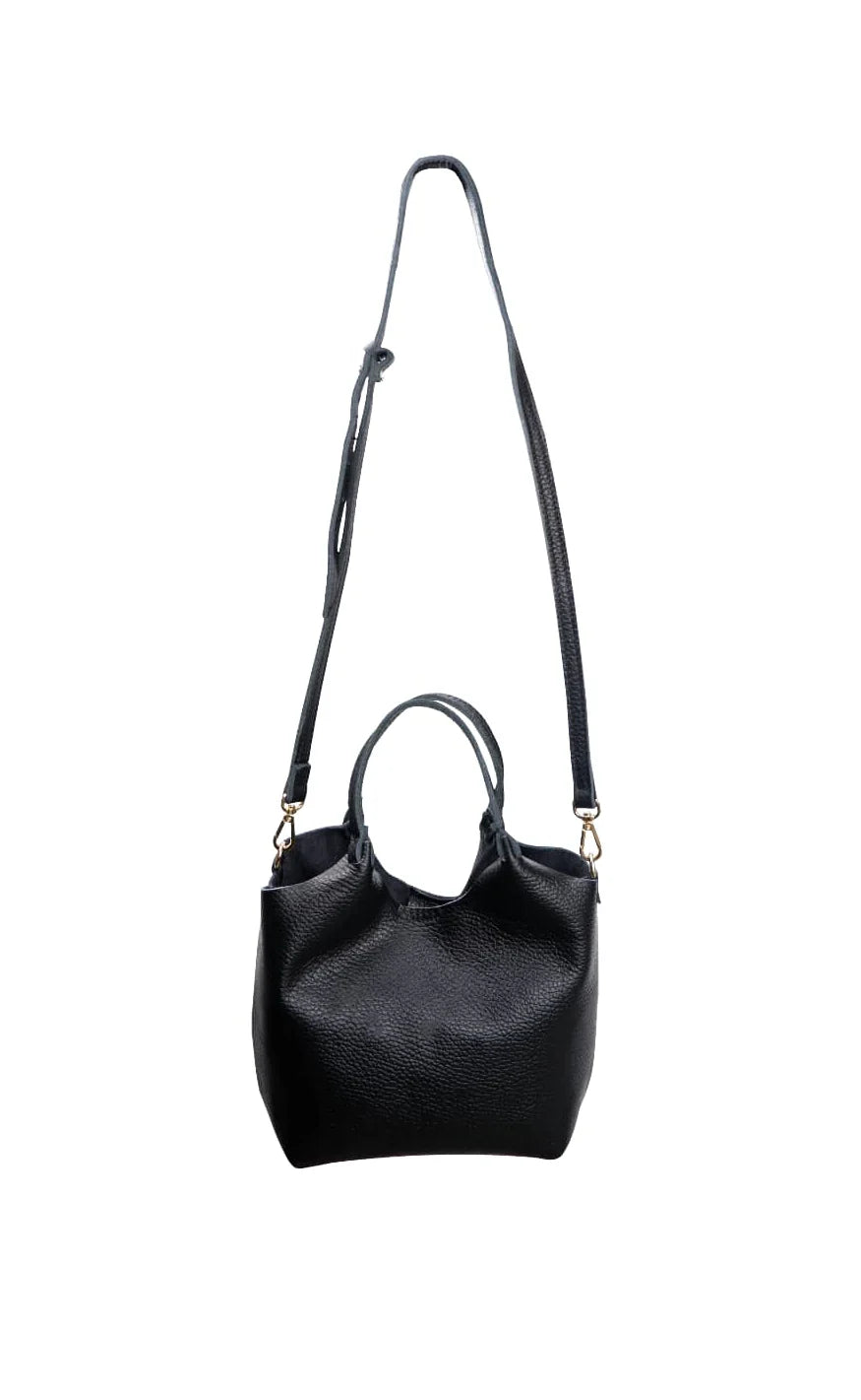 Black Colour - Isolde Leather Taske - Black - Onesize