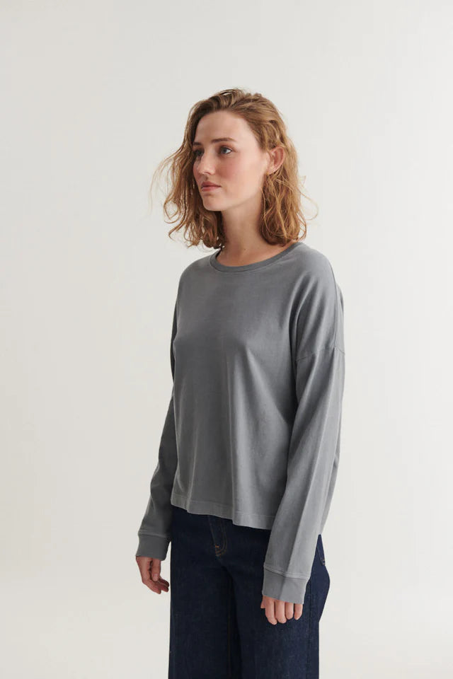 Basic Apparel - Boni LS T-Shirt - Poppy Seed