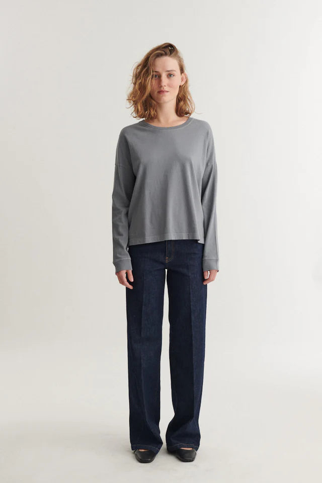 Basic Apparel - Boni LS T-Shirt - Poppy Seed