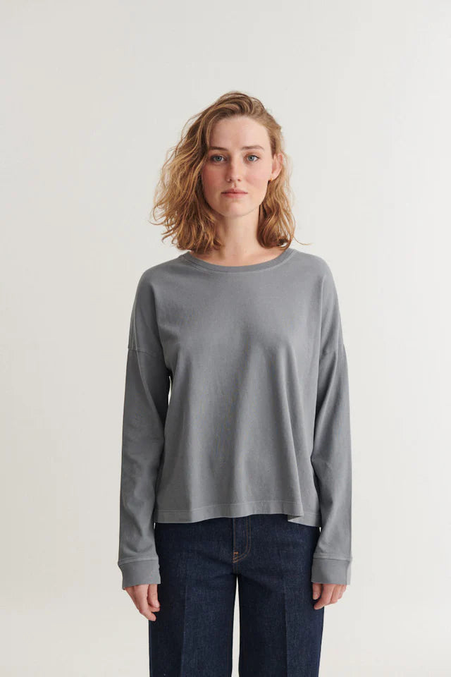 Basic Apparel - Boni LS T-Shirt - Poppy Seed