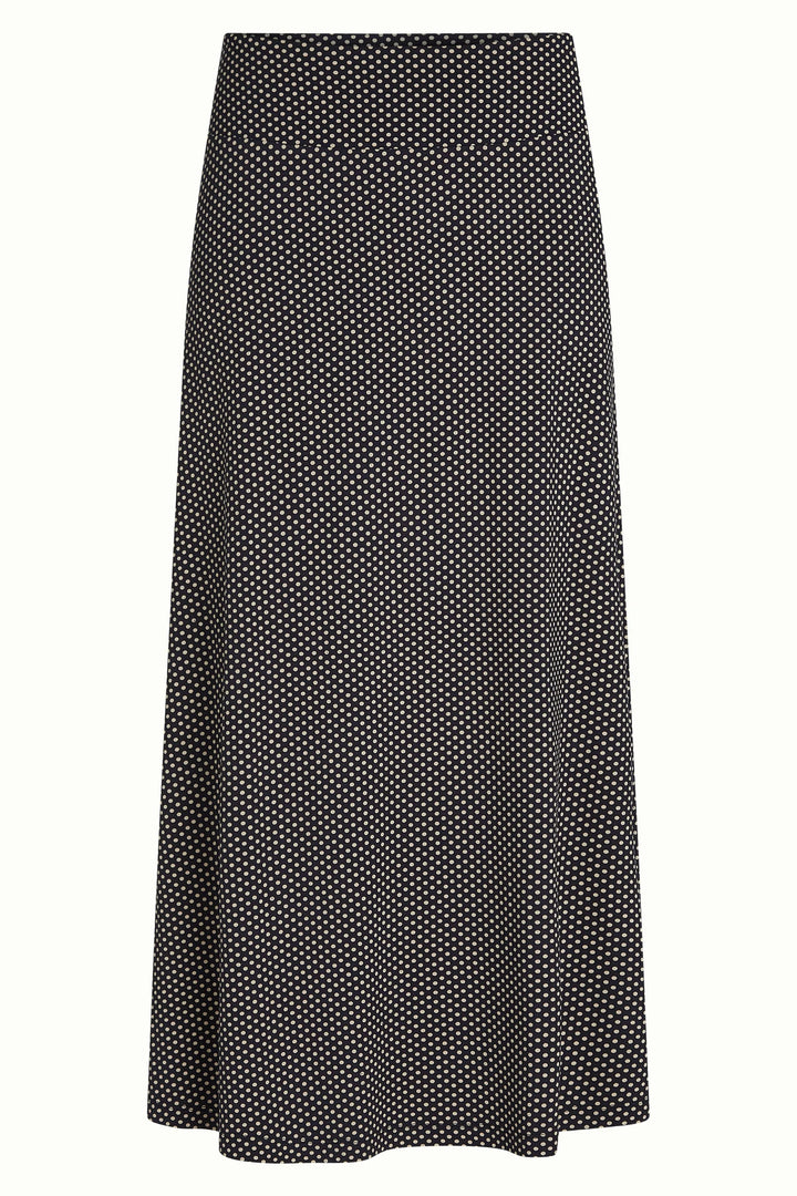 King Louie - Border Midi Nederdel Piper - Ink Blue