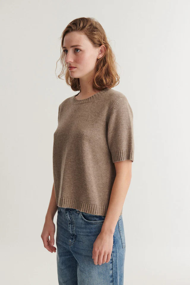 Basic Apparel - Cady SS O-neck - Gregie
