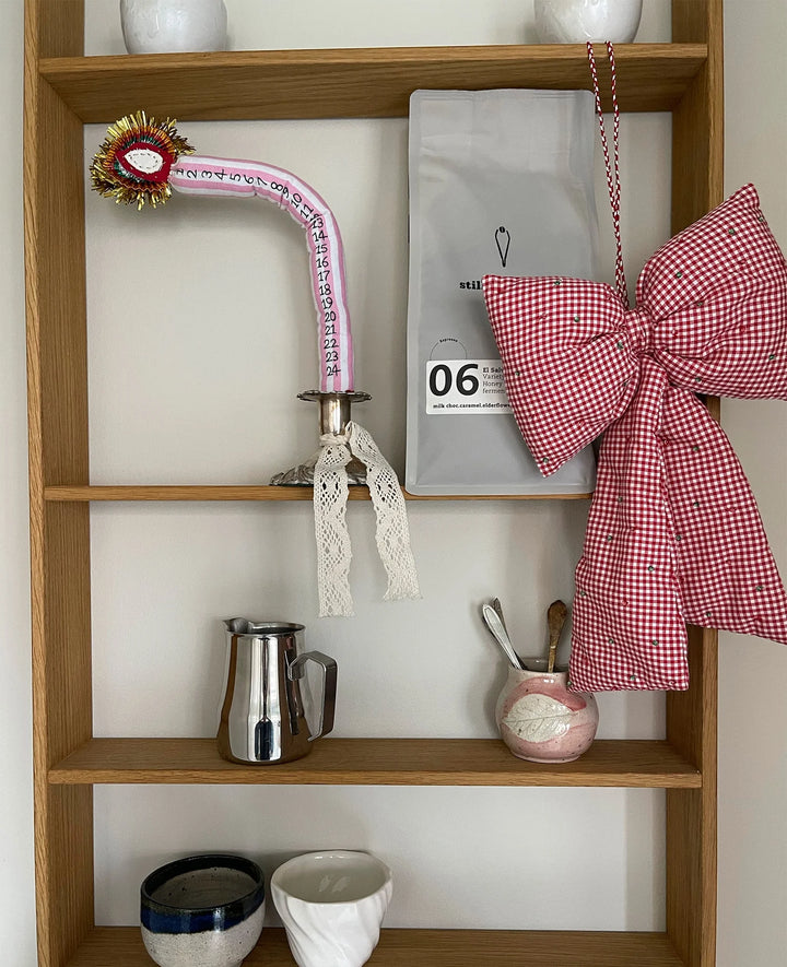 Sissel Edelbo - Kalenderlys - Pink Stripes - Onesize