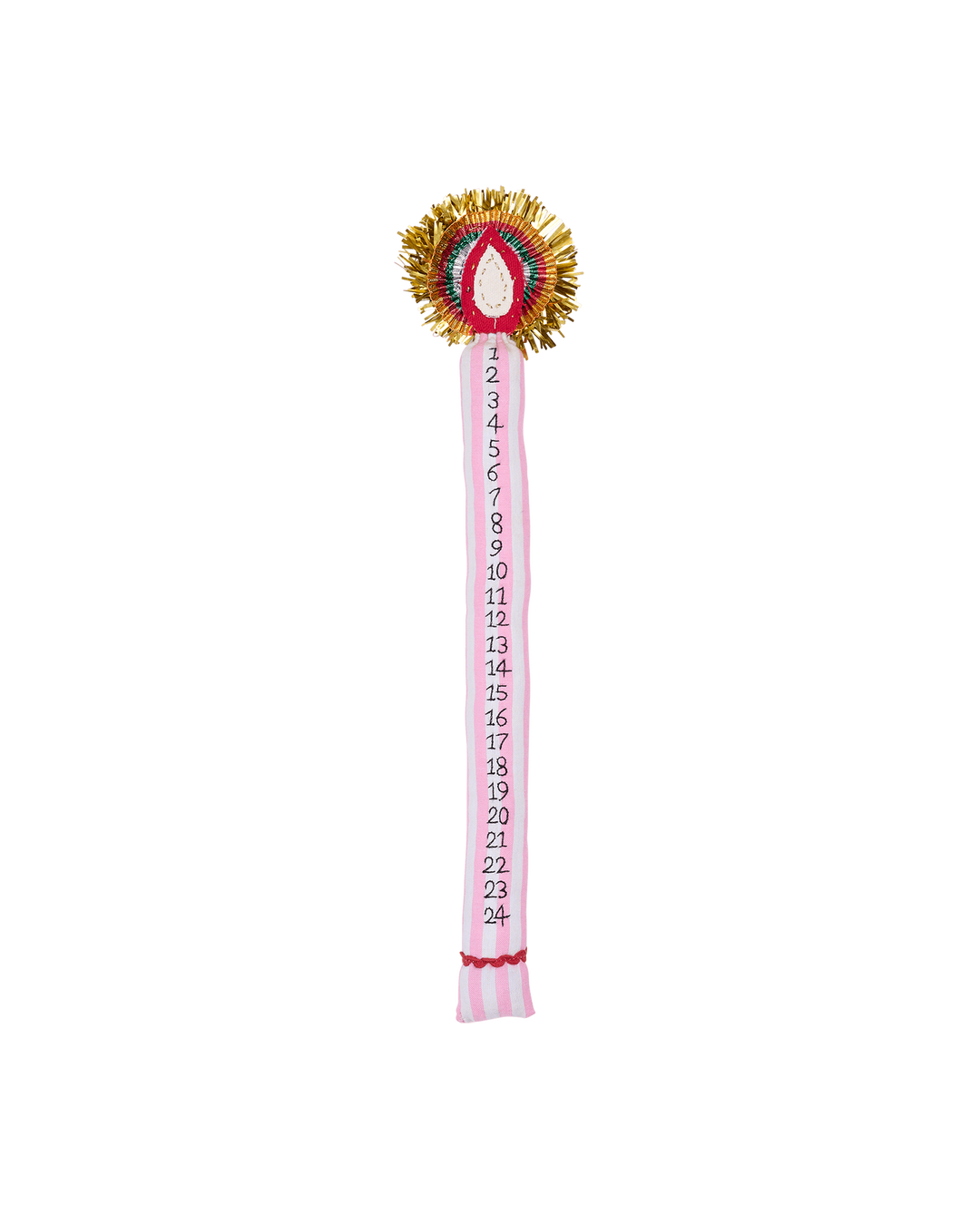 Sissel Edelbo - Kalenderlys - Pink Stripes - Onesize