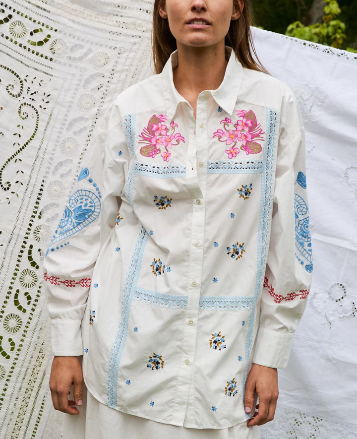 Sissel Edelbo - Camma shirt - Snow white