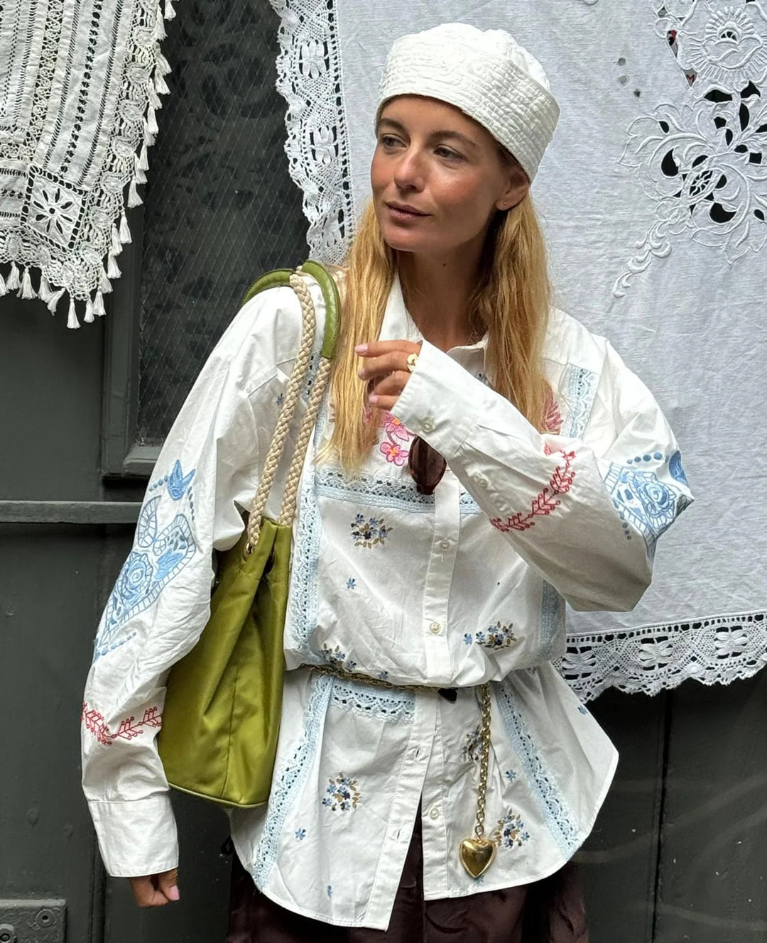 Sissel Edelbo - Camma shirt - Snow white