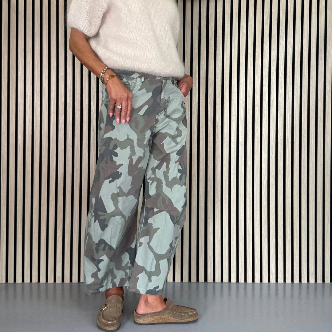 Cabana Living - Wild Balo Bukser - Beige Camo