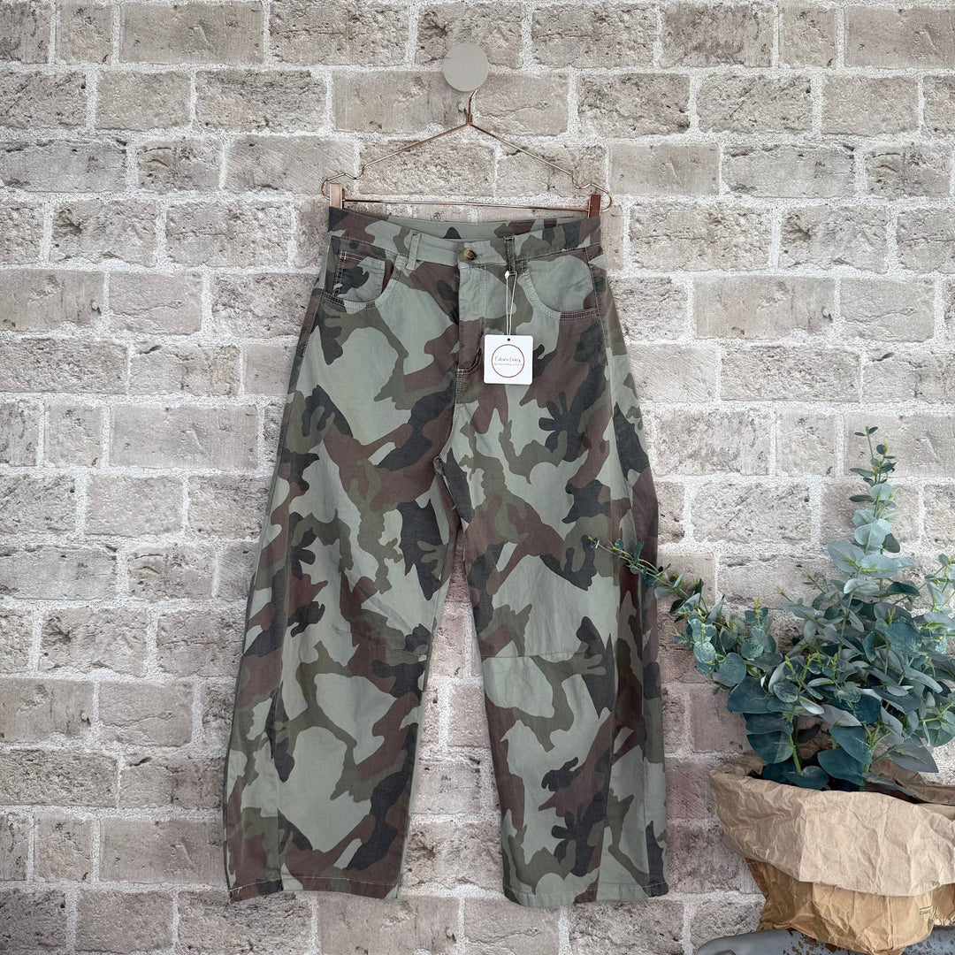 Cabana Living - Wild Balo Bukser - Beige Camo