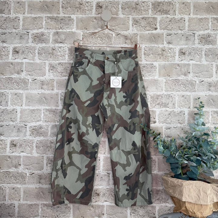 Cabana Living - Wild Balo Bukser - Beige Camo