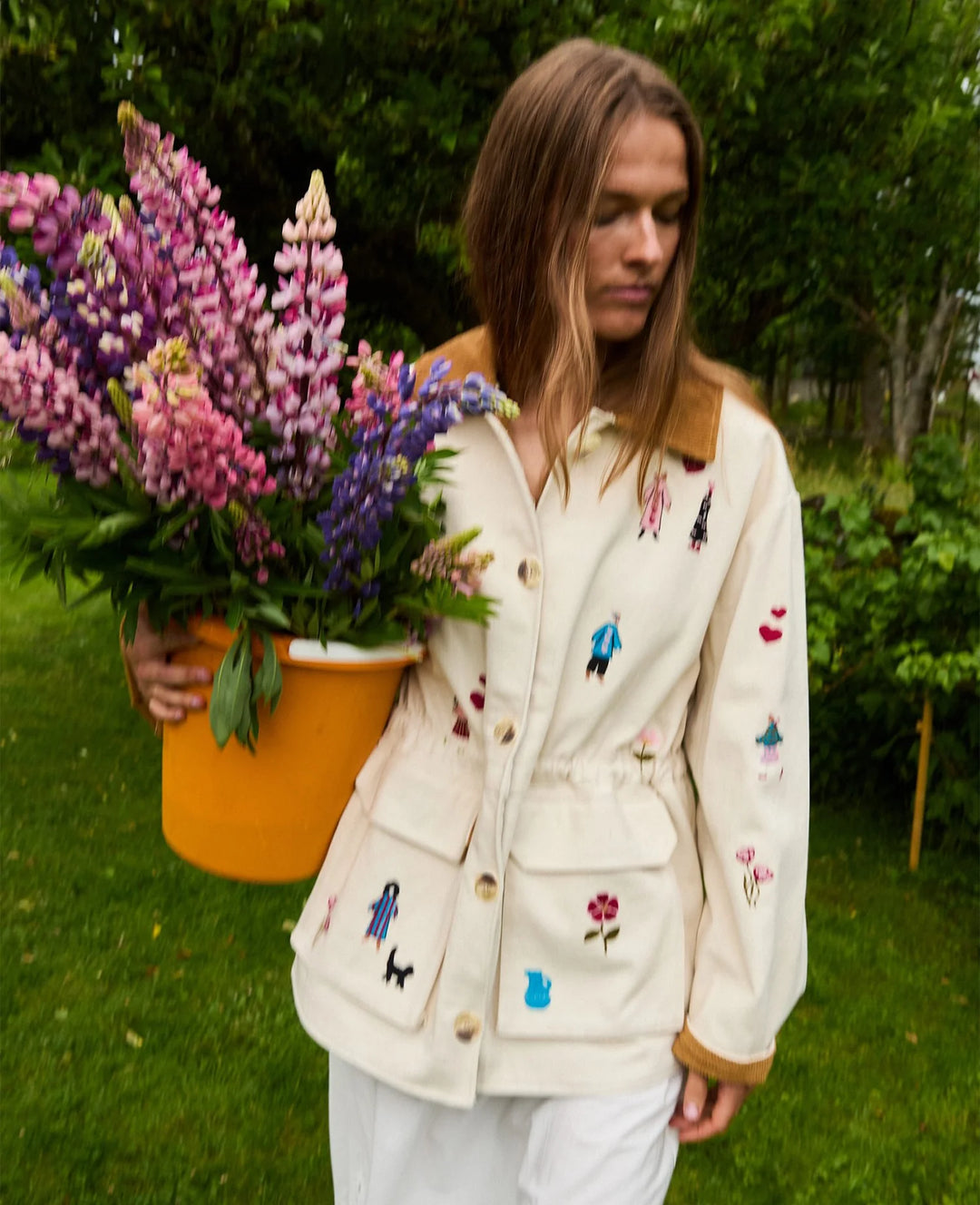 Sissel Edelbo - Cara jacket - White Swan