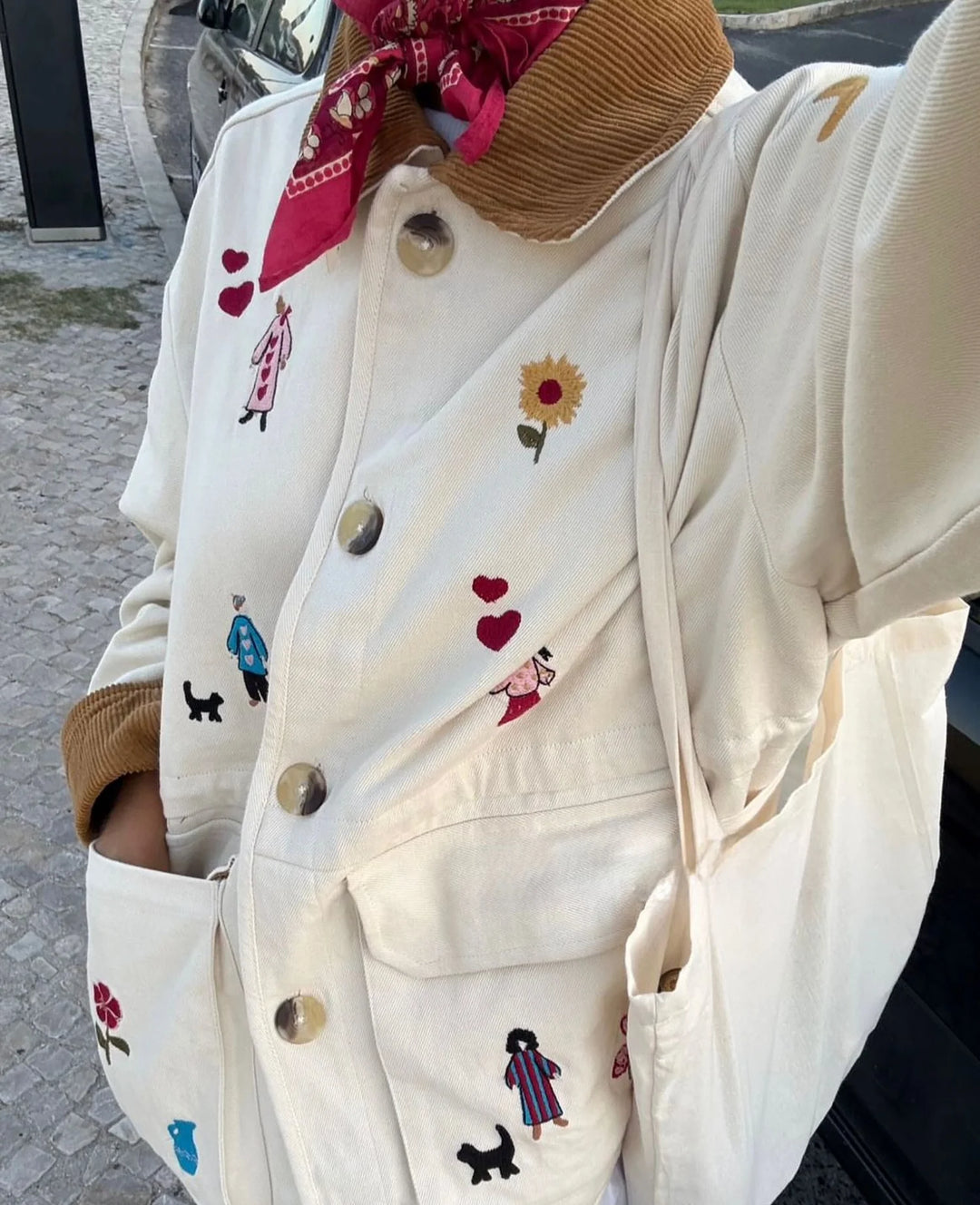 Sissel Edelbo - Cara jacket - White Swan
