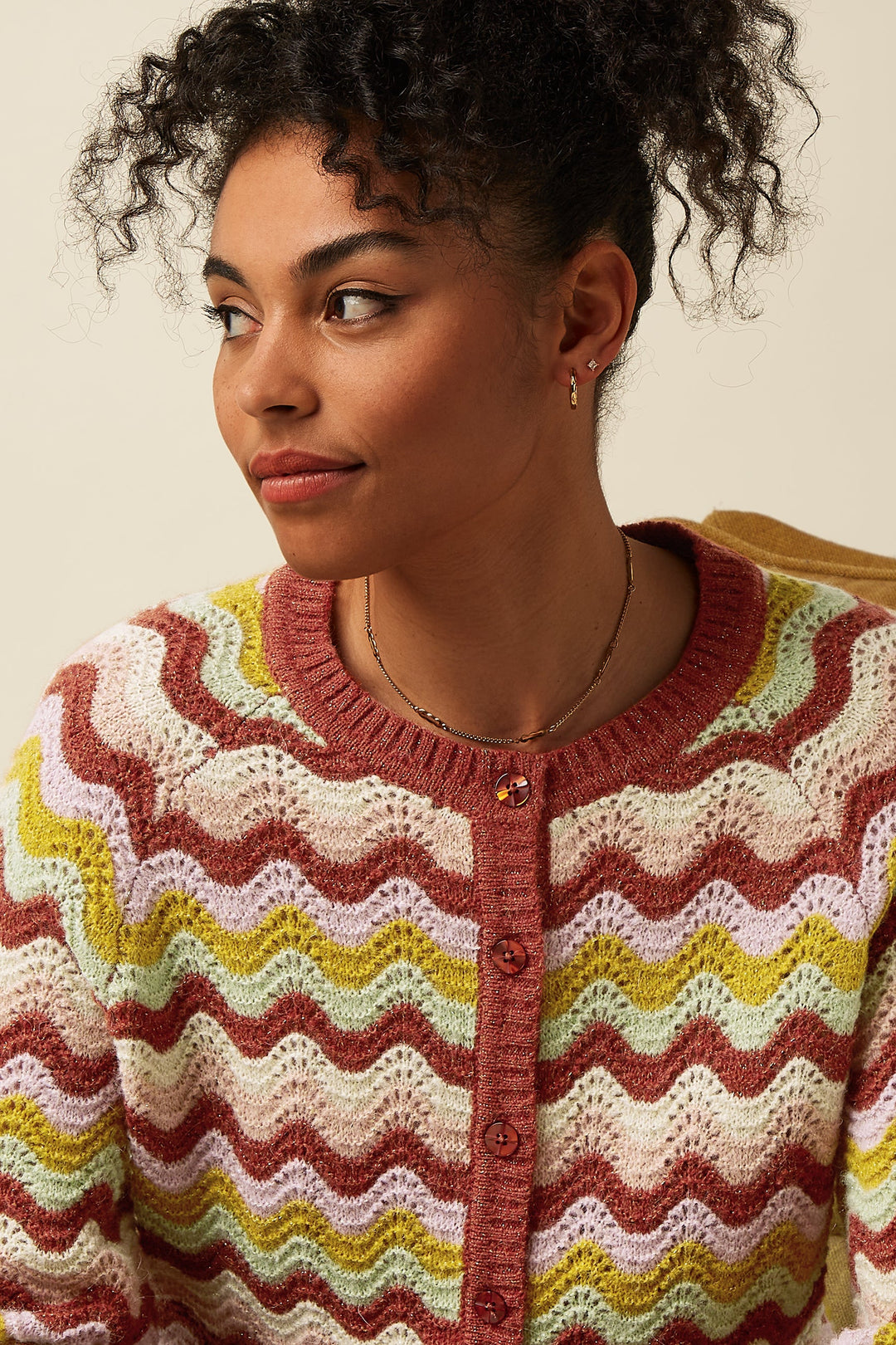 King Louie - Cardi Raglan Mesa Cardigan - Bronze Brown