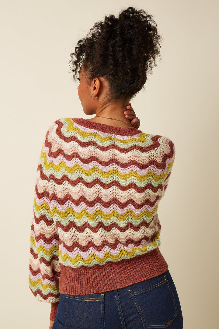 King Louie - Cardi Raglan Mesa Cardigan - Bronze Brown