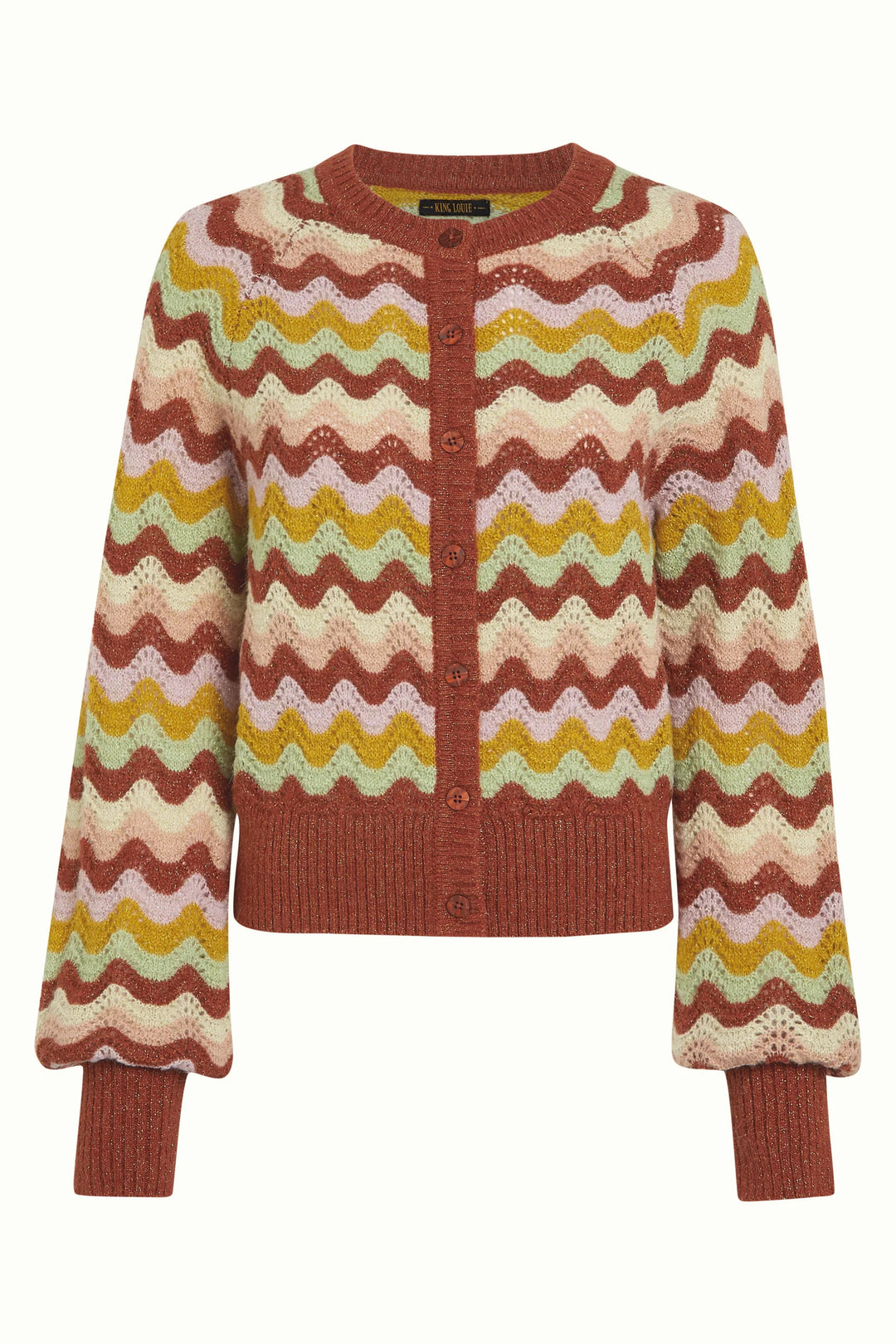 King Louie - Cardi Raglan Mesa Cardigan - Bronze Brown