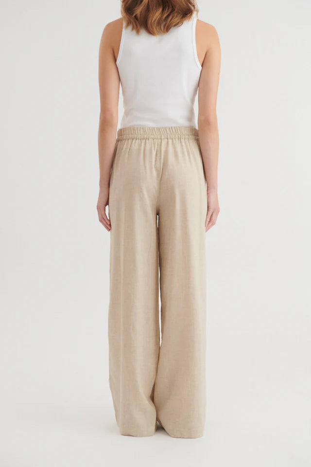 Basic Apparel - Carina Bukser - Natural Melange
