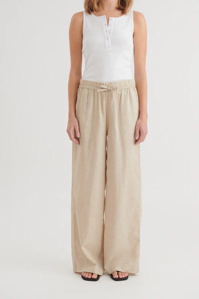 Basic Apparel - Carina Bukser - Natural Melange