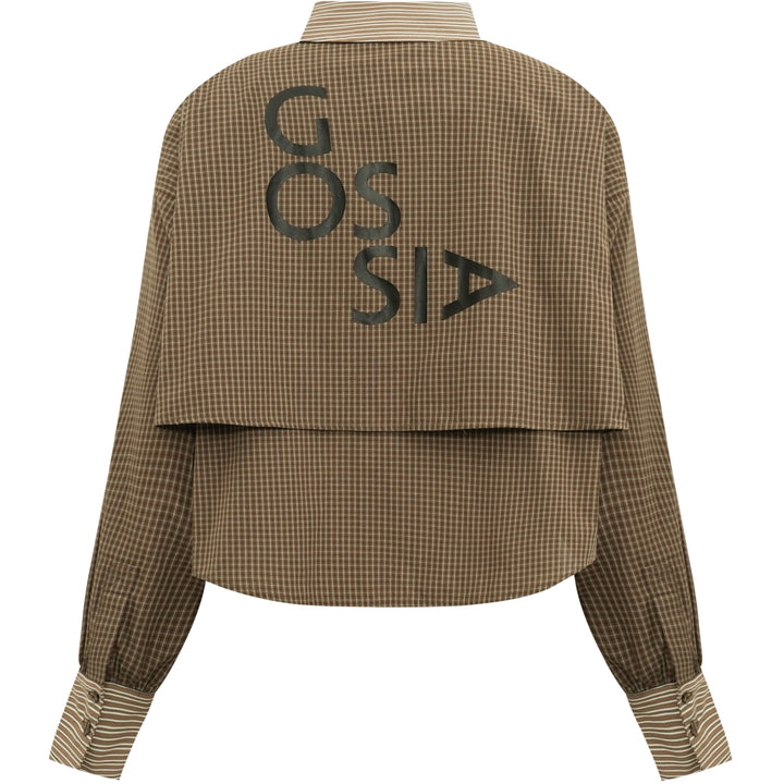 Gossia - ChalineGo Skjorte - Brown Checks