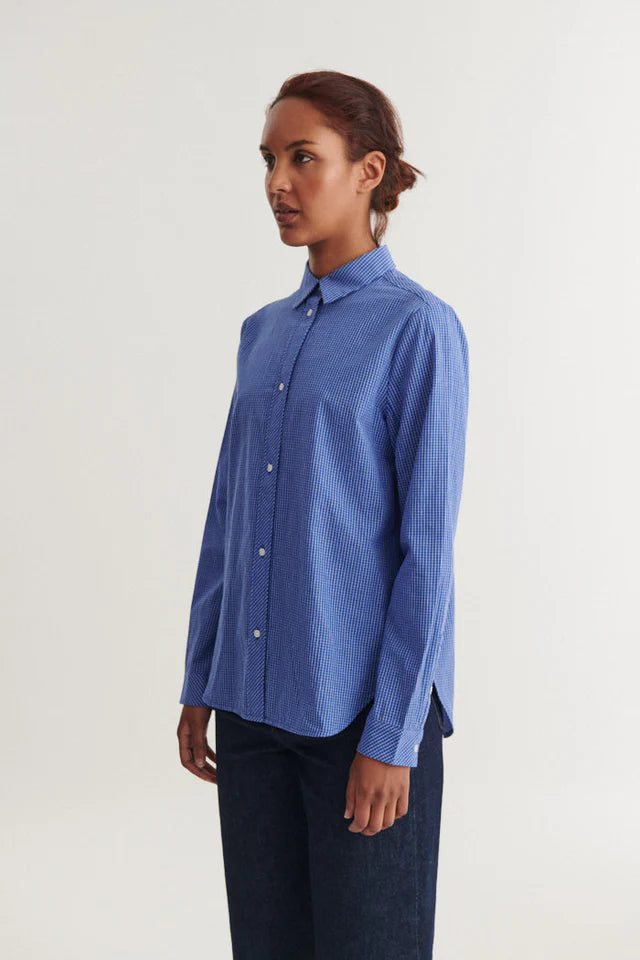 Basic Apparel - Channe Skjorte - Sodalite Blue