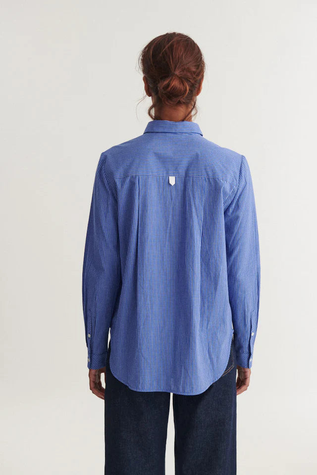 Basic Apparel - Channe Skjorte - Sodalite Blue