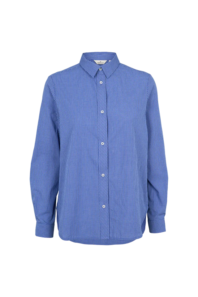 Basic Apparel - Channe Skjorte - Sodalite Blue