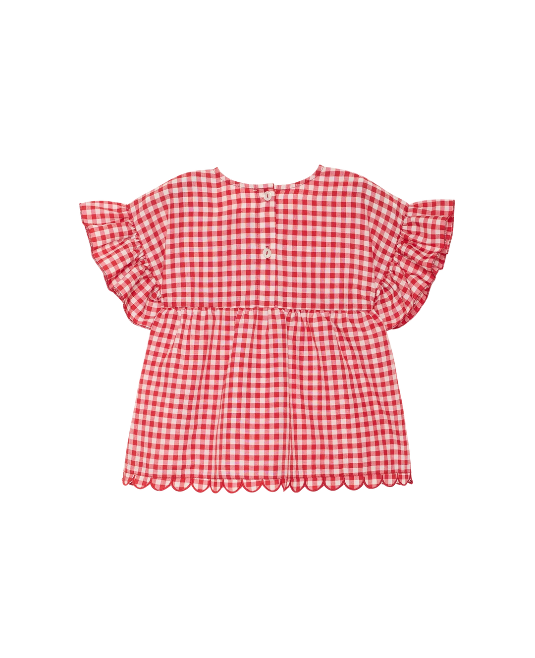 Sissel Edelbo - Charlene mini top - Red Checks
