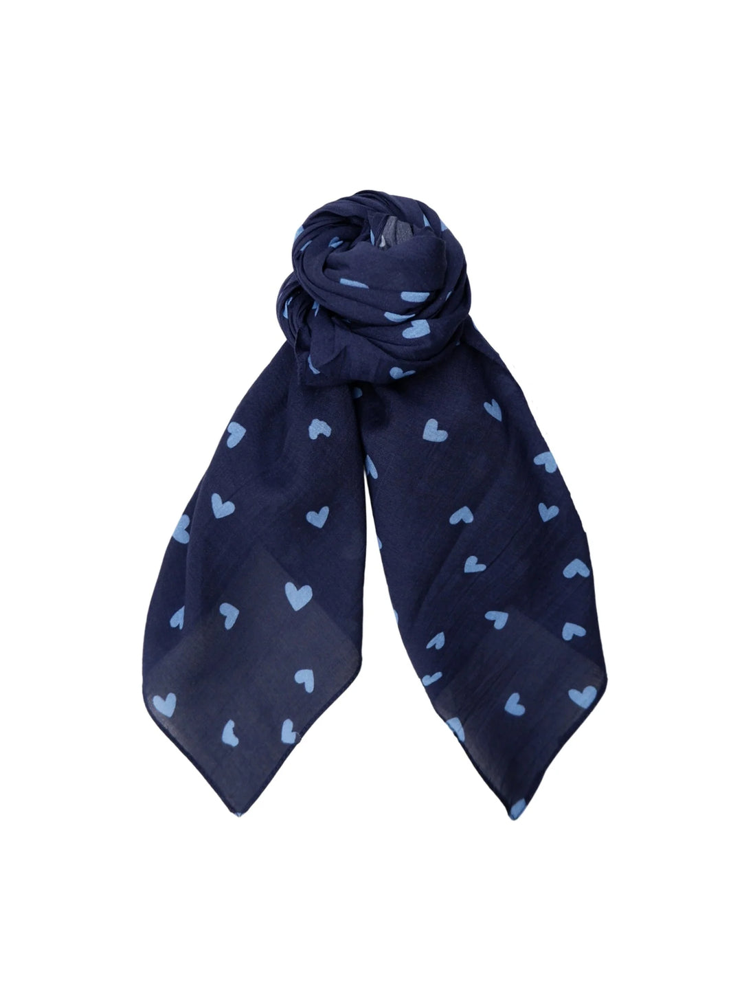 Black Colour - BC Claudine Mini Scarf - Navy