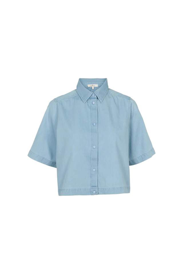 Basic Apparel - Cody SS Shirt - Light wash