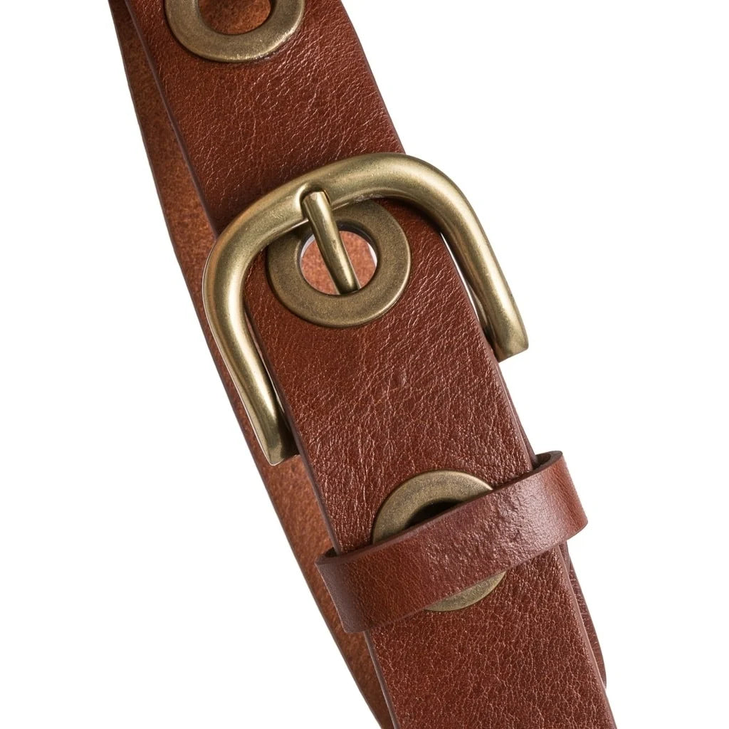 Depeche - Jeans belt - Cognac